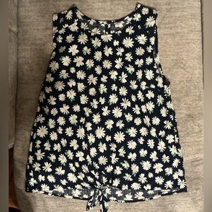 Daisy Print Blouse | Sz M Coquette Core Spring Girl Aesthetic